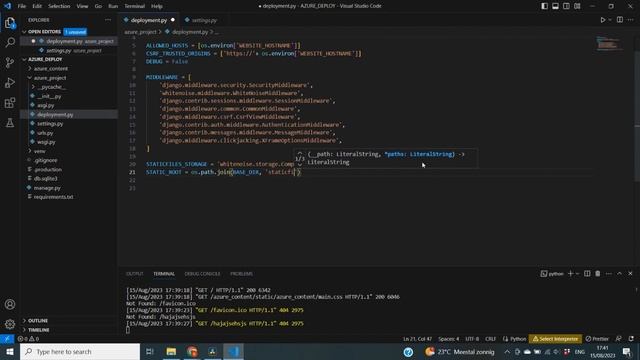 Deploy Django App on Azure #1: Changing Django Code for Deployment смотреть онлайн