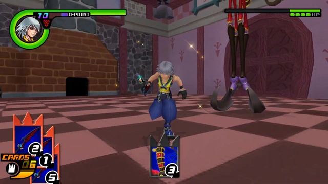 Kingdom Hearts Re:Chain of Memories. #39. Страна Чудес. Бой с Trickmaster смотреть онлайн