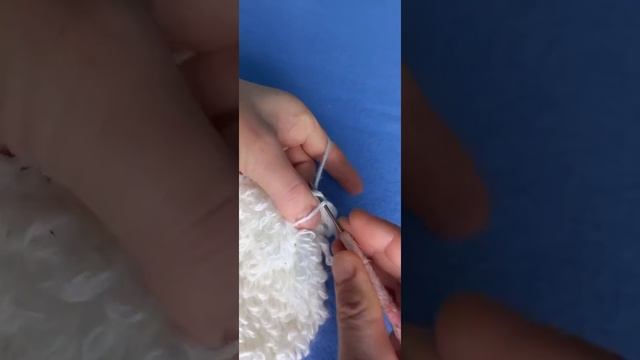 Как связать "мех" или мочалку. смотреть онлайн