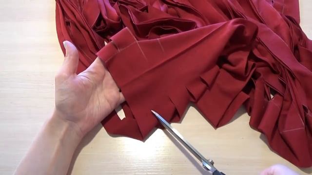 Как сделать Трикотажную пряжу своими руками. How to make a knitting yarn. смотреть онлайн