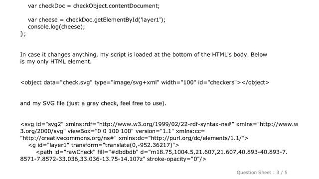 HTML : Receive Uncaught SecurityError when accessing SVG objects from Javascript смотреть онлайн