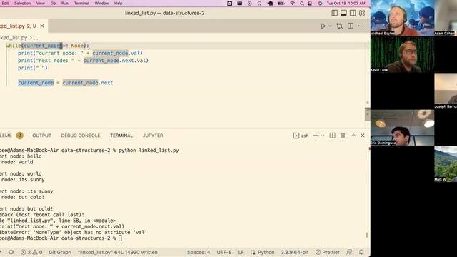 W3D2: LinkedList Review, Call Stack & Recursion (1 of 2) смотреть онлайн
