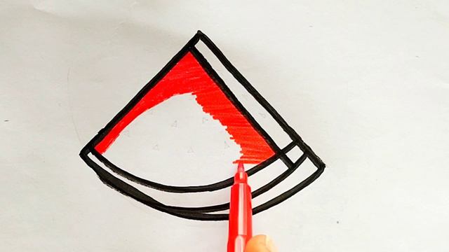 How to draw Watermelon🍈 | Watermelon drawing, Painting & Coloring for kids | Preschool learning❤️🎨🖌 смотреть онлайн