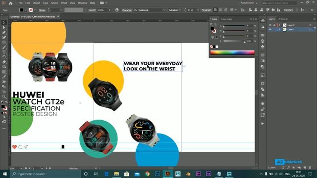 INSTAGRAM MULTIPLE POSTER DESIGN | ADOBE ILLUSTRATOR | AJ GRAPHICS смотреть онлайн