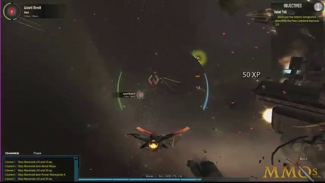 Jumpgate Evolution - Gameplay Footage смотреть онлайн