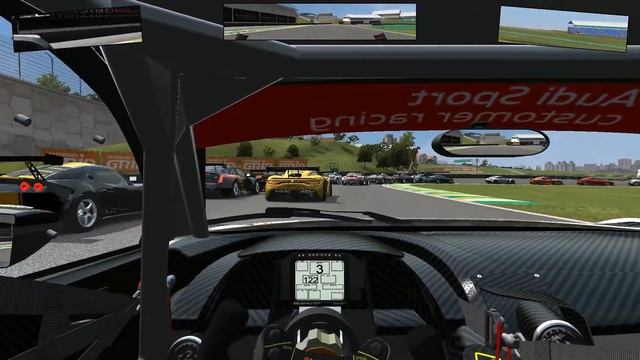 AMS / AUDI R8 LMS 2015 / COCKPIT смотреть онлайн