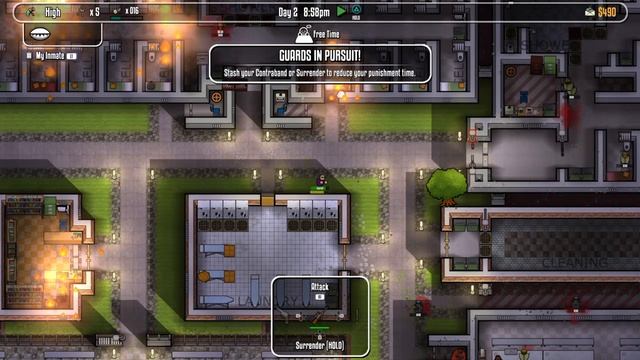 Prison architect: Escape Mode: Riots and guns(All guards killed) смотреть онлайн