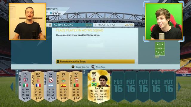 THE PACK CHALLENGE!! - FIFA 16 Pack Opening смотреть онлайн