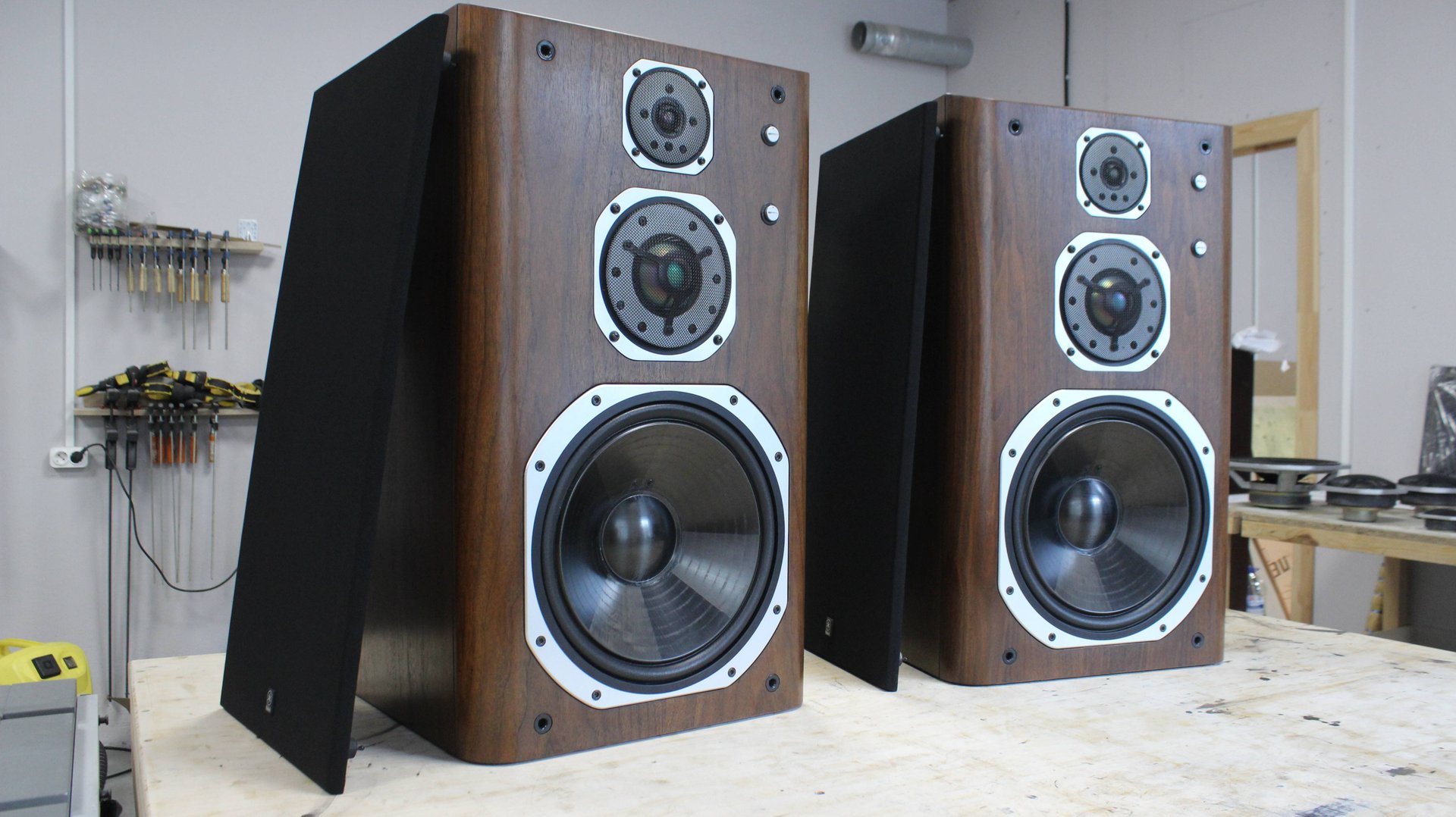 YAMAHA NS-2000 классическая реставрация.