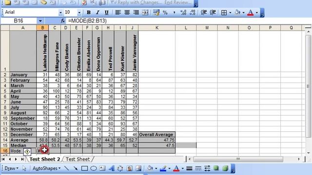 Excel Beginner Tutorial 6 - AVARAGE, MIN and MAX Formulas смотреть онлайн