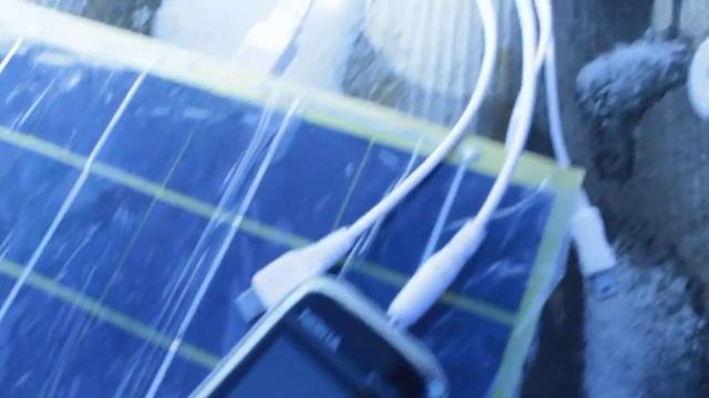 Солнечная зарядная панель (GPS, телефон, планшет.) смотреть онлайн