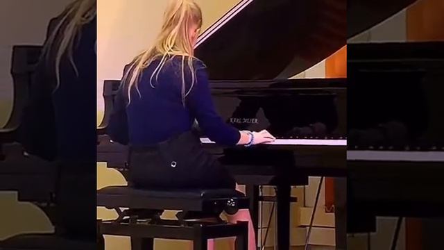 Вариации М.И.Глинка Анастасия Корнелюк, 7 класс фортепиано смотреть онлайн