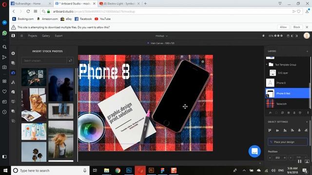 How To Make a Mock-up Designing To artboard studio смотреть онлайн