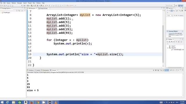Java Tutorial For Beginners 31 - Arraylist in Java смотреть онлайн