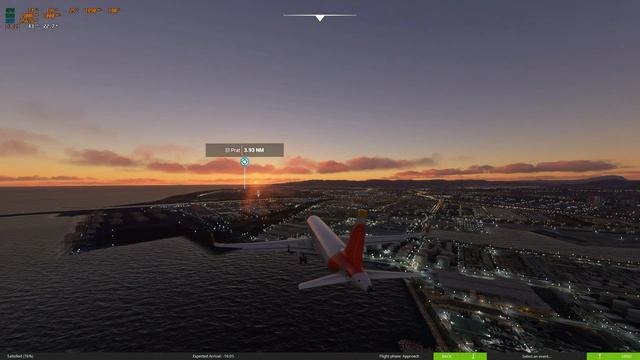 MSFS2020 - Landing into Barcelona El Prat - A320 Flybywire - Rex Weather force - PACX смотреть онлайн