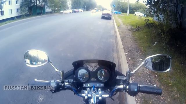 Как завести мотоцикл с толкача смотреть онлайн