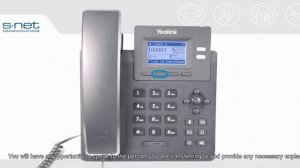 Yealink T31 | Transfer a Call