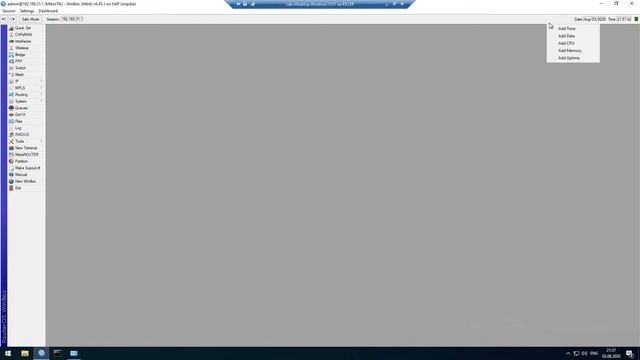 #2. Микротик. Использование Winbox. MikroTik. Using Winbox смотреть онлайн