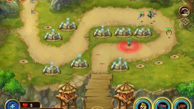 Castle td Defense 3-3 3 stars best tactic gameplay walkthrough смотреть онлайн