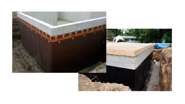 Гидроизоляция фундамента в каркасном доме. Отмостка и обратная засыпка.