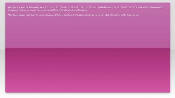 IntelliJ IDEA Java How to make Run configurations automatically select Main Class