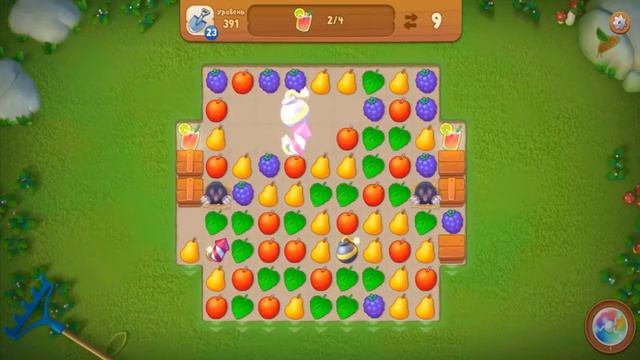 GardenScapes Level 391 Walkthrough смотреть онлайн