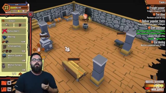 A New Spin on Management Sim - Craft Lands Workshoppe Review (Steam) смотреть онлайн