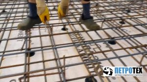 Применение крючка для вязки арматуры ЗАО «НПФ «Петротех»
