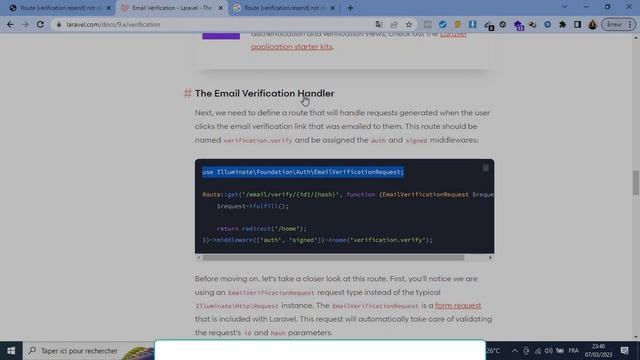 Route [verification.resend] not defined #laravel 9 смотреть онлайн