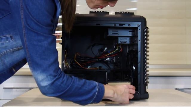 mATX case Deepcool Steam Castle смотреть онлайн