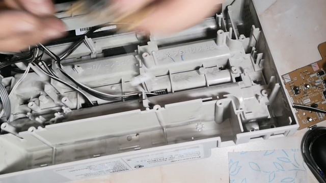 Разбор факса Panasonic KX-FP218 смотреть онлайн
