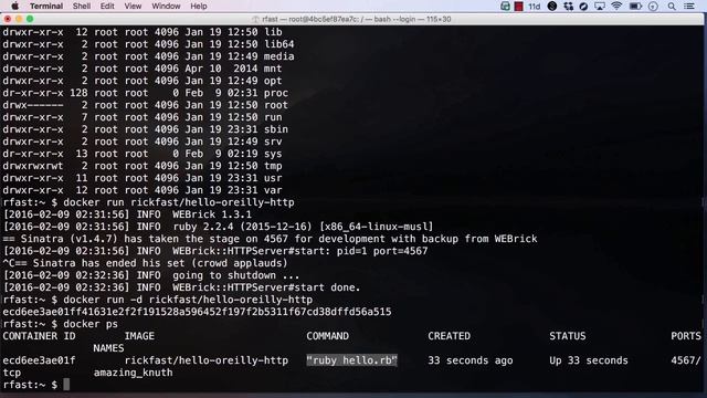 Docker Containers - Running Containers in Docker - Lesson 02 смотреть онлайн