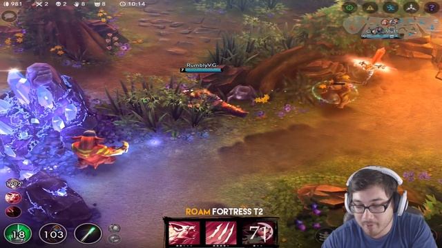 Vainglory Skins - Netherworld Fortress [Tier 2] Roam Gameplay [Update 1.16] смотреть онлайн