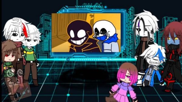 Glitchtale react wiki sans vs error 404