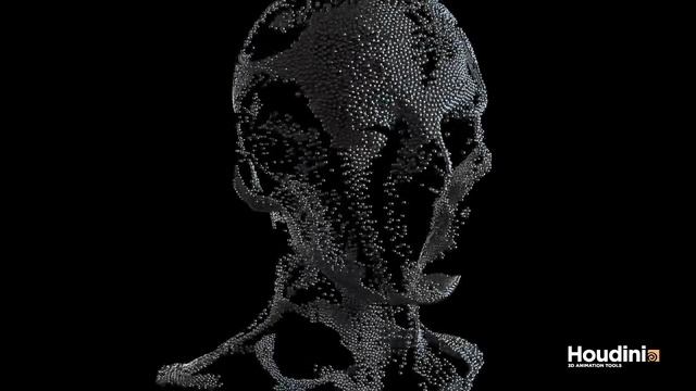 Particles sticking to surface - Learning Houdini смотреть онлайн