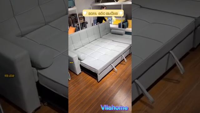 mẫu ghế sofa góc L kéo thành giường có ngả lưng смотреть онлайн