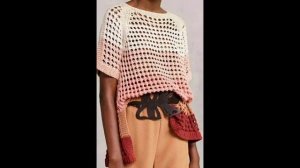 В тренде сетка. Что связать. Вязание спицами