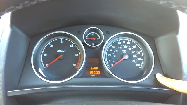 Vauxhall Zafira insp service light reset смотреть онлайн