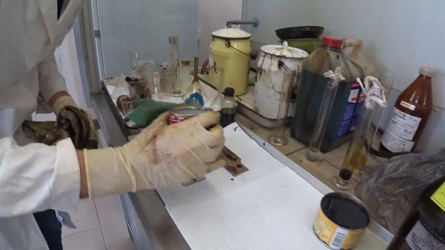 Подготовка пробы битума 1 часть. Анализ на размягчение, растяжимость и пенетрацию смотреть онлайн