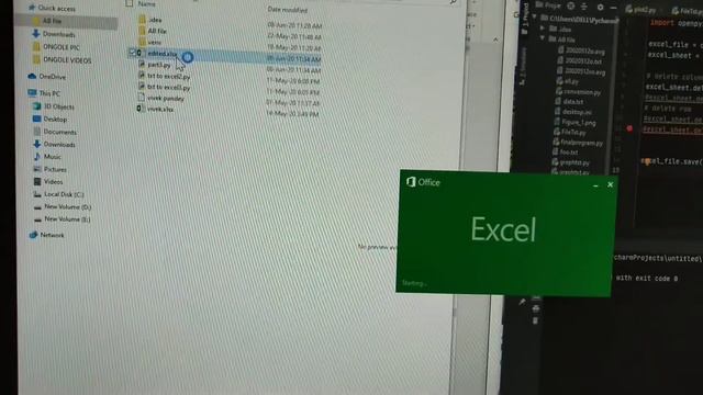 How to delete columns and rows in Excel file using Python. смотреть онлайн