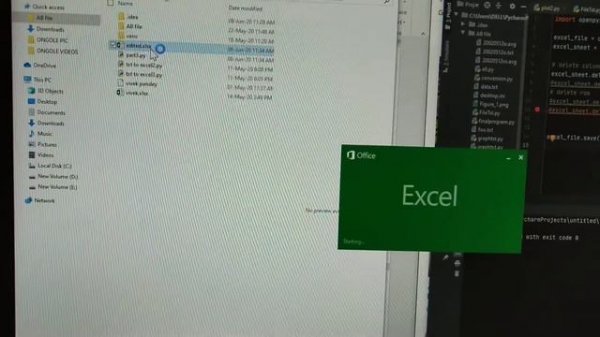 How to delete columns and rows in Excel file using Python.