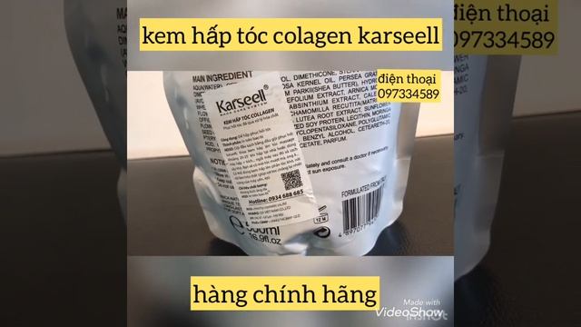 Kem Hấp Tóc Colagen Karseell |kem ủ Tóc Nào Tốt|gúp Tóc Khô Xơ Trở Nên Mềm Mượt(0973345896)