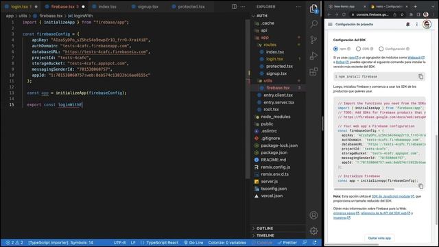 Cómo Iniciar sesión con Firebase y Remix смотреть онлайн