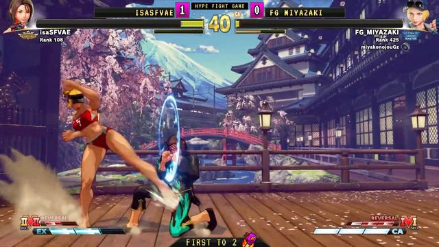 SFV 🥊 Isasfvae (AKIRA) VS FG Miyazaki (LUCIA) 🥊 スト5 🥊 SF5 🥊 Street Fighter 5 смотреть онлайн