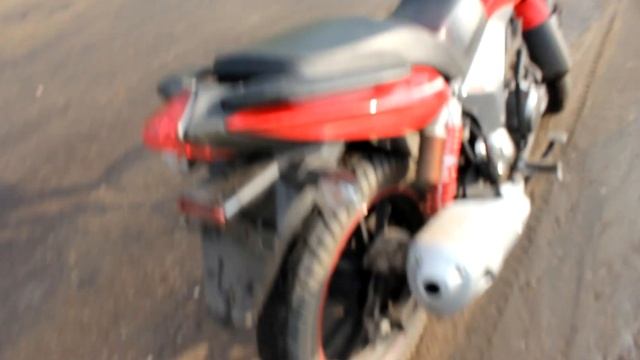 Stels Flame 200,работа двигателя
