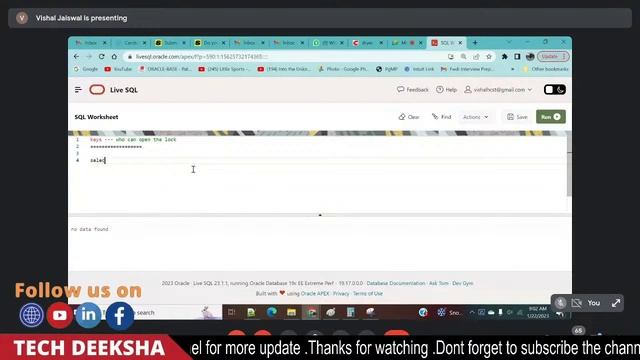 B21: Technical Database Interviews for Success | Day2 смотреть онлайн