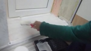 Крашу порог на балкон