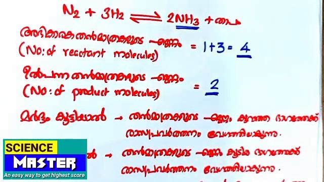 SSLC chemistry | part5 | compounds of non metals | leChatelier Principle | science master | смотреть онлайн