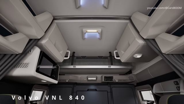 2024 Volvo VNL 860 INTERIOR - See inside luxurious sleeper truck смотреть онлайн