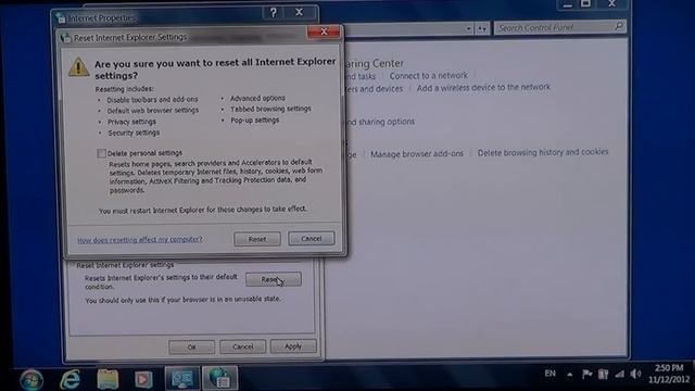 Windows 7 - How to fix and reset Internet explorer смотреть онлайн